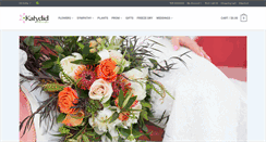 Desktop Screenshot of katydidflowers.com