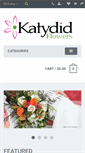 Mobile Screenshot of katydidflowers.com